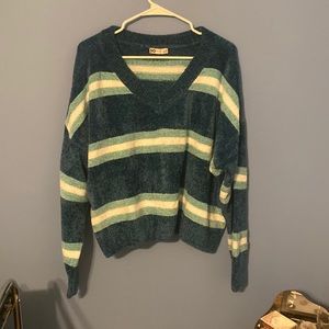 SO Blue striped Sweater